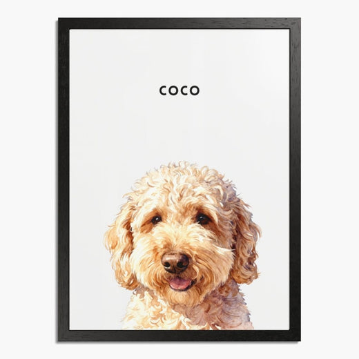 Custom Watercolor One Pet Portrait
