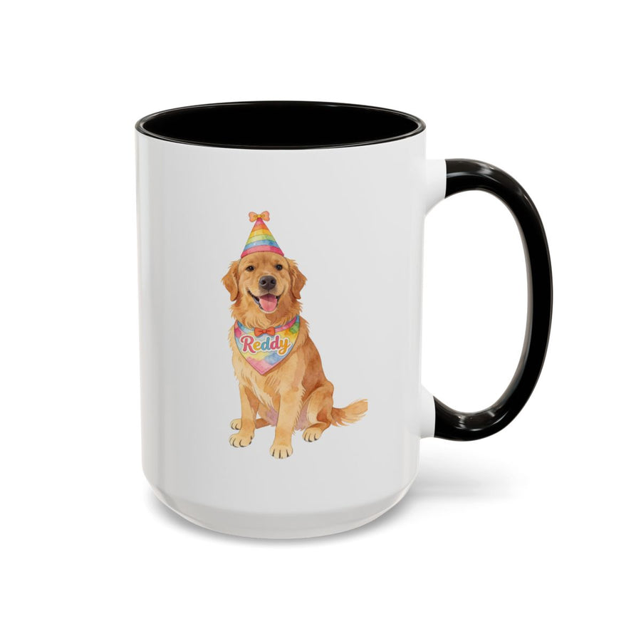 Celebration Colorful Mug 15 oz (Booth) — Black