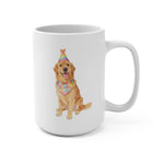 Celebration Colorful Mug 15 oz (Booth) — White
