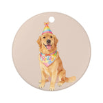 Celebration Keychain (Booth) — Dusty Pink