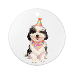 Celebration Keychain (Booth) — Soft White