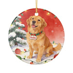 Christmas Scene Pet Ornament (Booth)