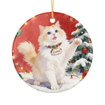 Christmas Scene Pet Ornament (Booth)