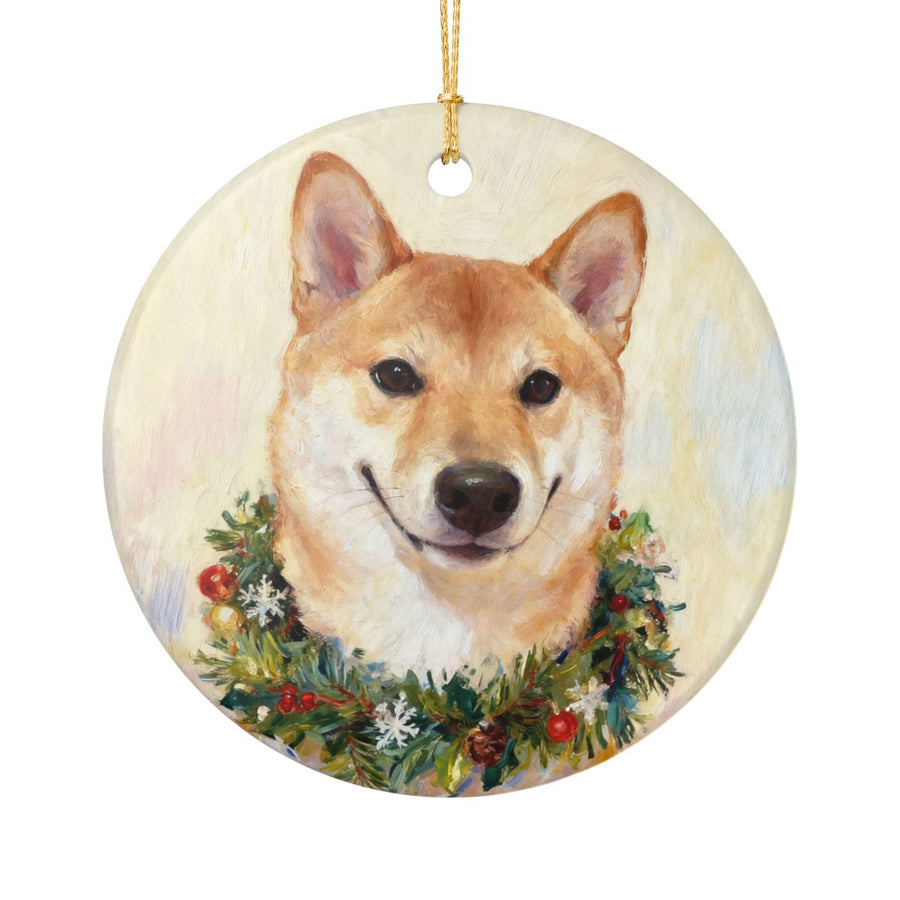 Christmas Wreath Pet Ornament (Booth)