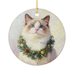 Christmas Wreath Pet Ornament (Booth)