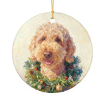 Christmas Wreath Pet Ornament (Booth)