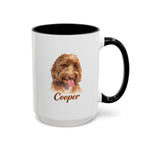 Color Pencil Colorful Mug 15 oz (Booth) — Black