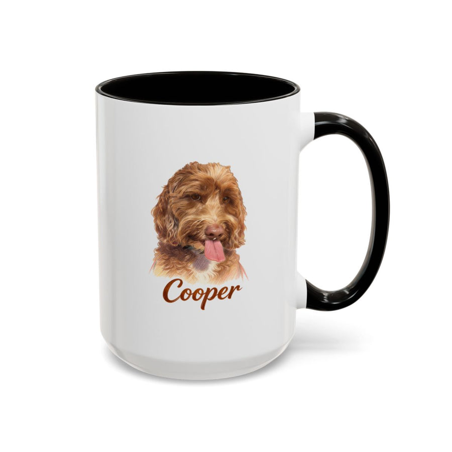 Color Pencil Colorful Mug 15 oz (Booth) — Black
