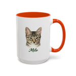 Color Pencil Colorful Mug 15 oz (Booth) — Orange