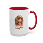 Color Pencil Colorful Mug 15 oz (Booth) — Red