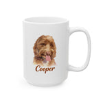 Color Pencil Colorful Mug 15 oz (Booth) — White