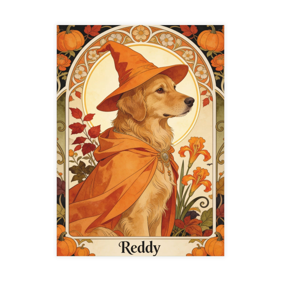 Fall Portrait Holiday Card (Booth)