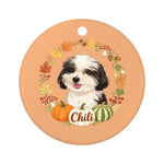 Fall Wreath Keychain (Booth) — design 2