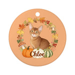 Fall Wreath Keychain (Booth) — design 3