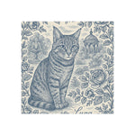 French Toile Pet Magnet (Booth)