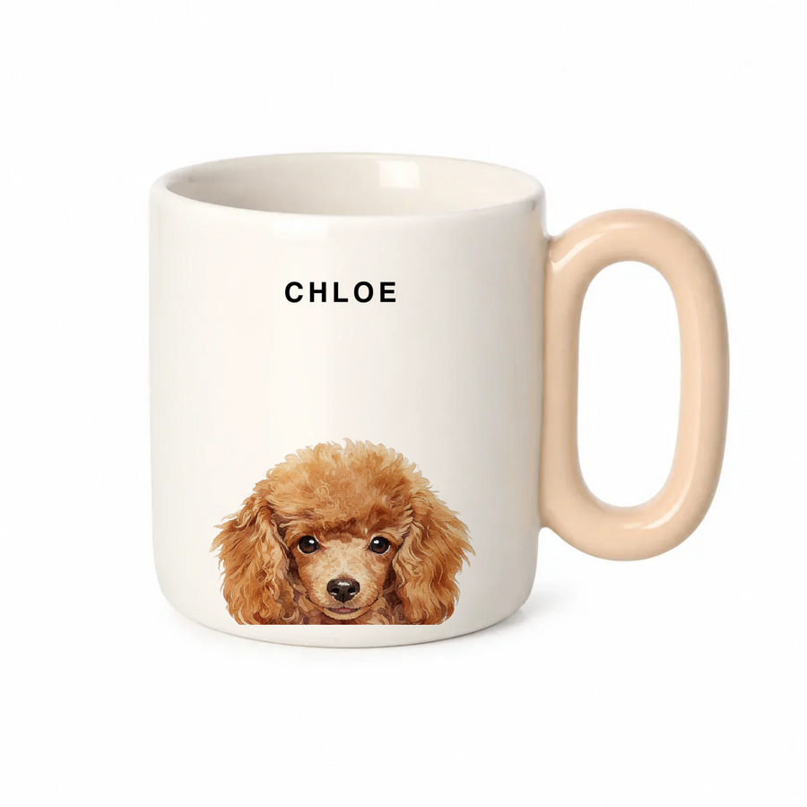 Watercolor Modern Mug 12 oz (Booth) — headshot-modern-01