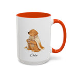Nordic Fire Pit Colorful Mug 15 oz (Booth) — Orange