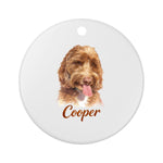 Pencil Art Keychain (Booth) — Soft White