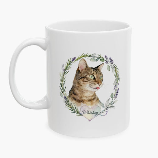 Custom Herb Wreath Mug