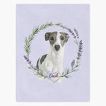 Herb Wreath Custom Pet Blanket