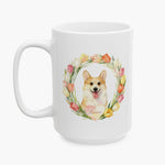 Custom Tulip Wreath Mug