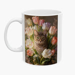 Custom Rococo Tulip Bouquet Mug