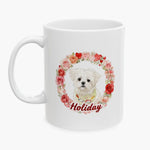 Custom Rose Wreath Mug