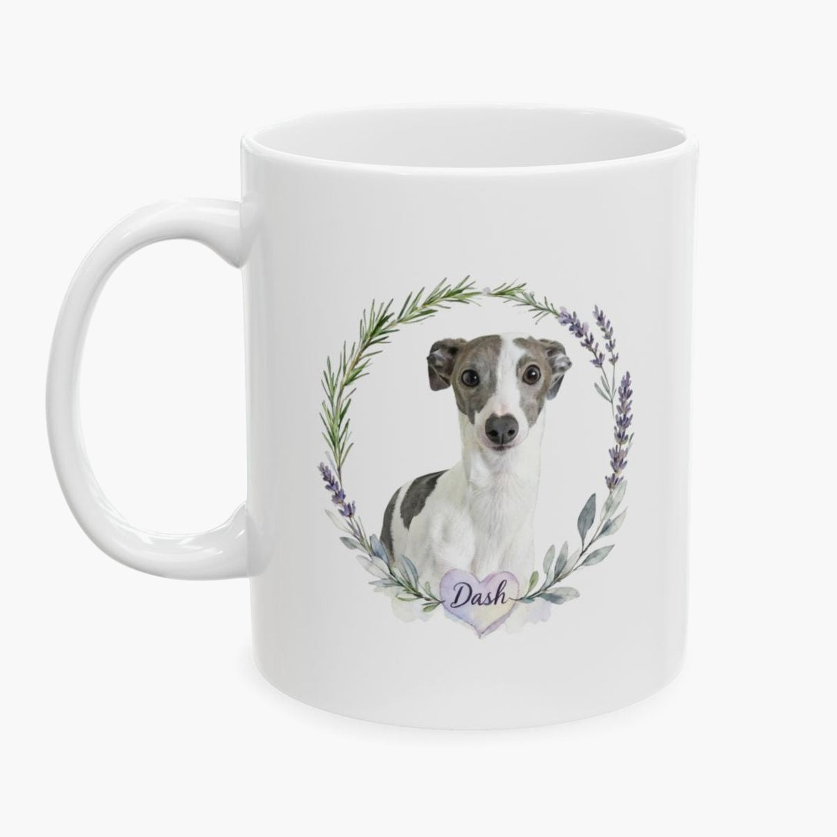 Custom Herb Wreath Mug