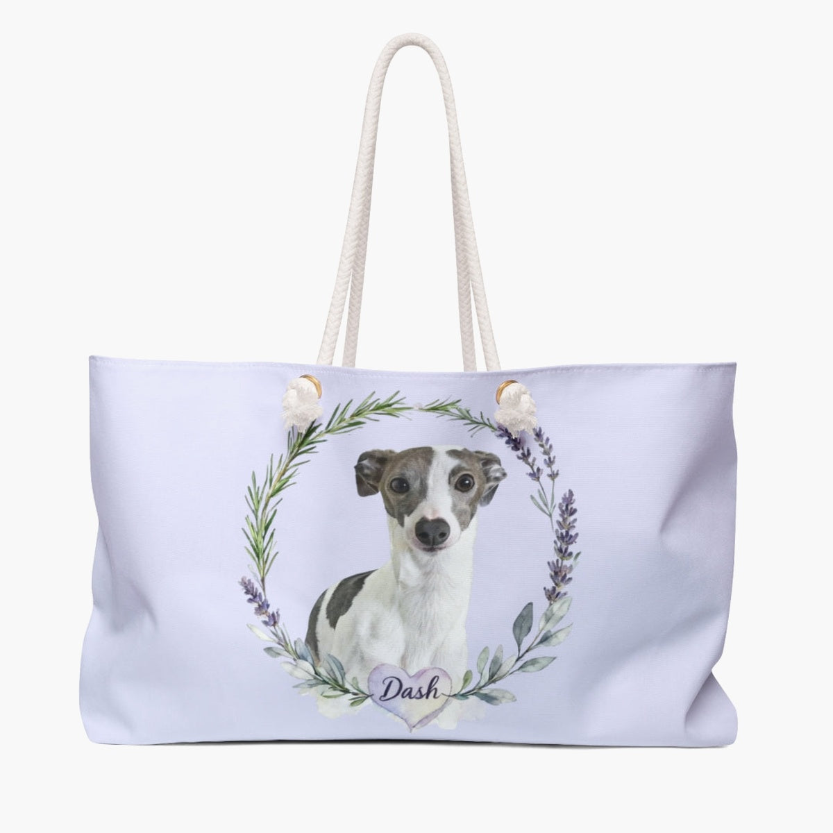 Custom Herb Wreath Weekender Bag