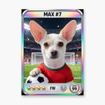 soccer-card-pet-portrait-poster