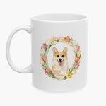 Custom Tulip Wreath Mug