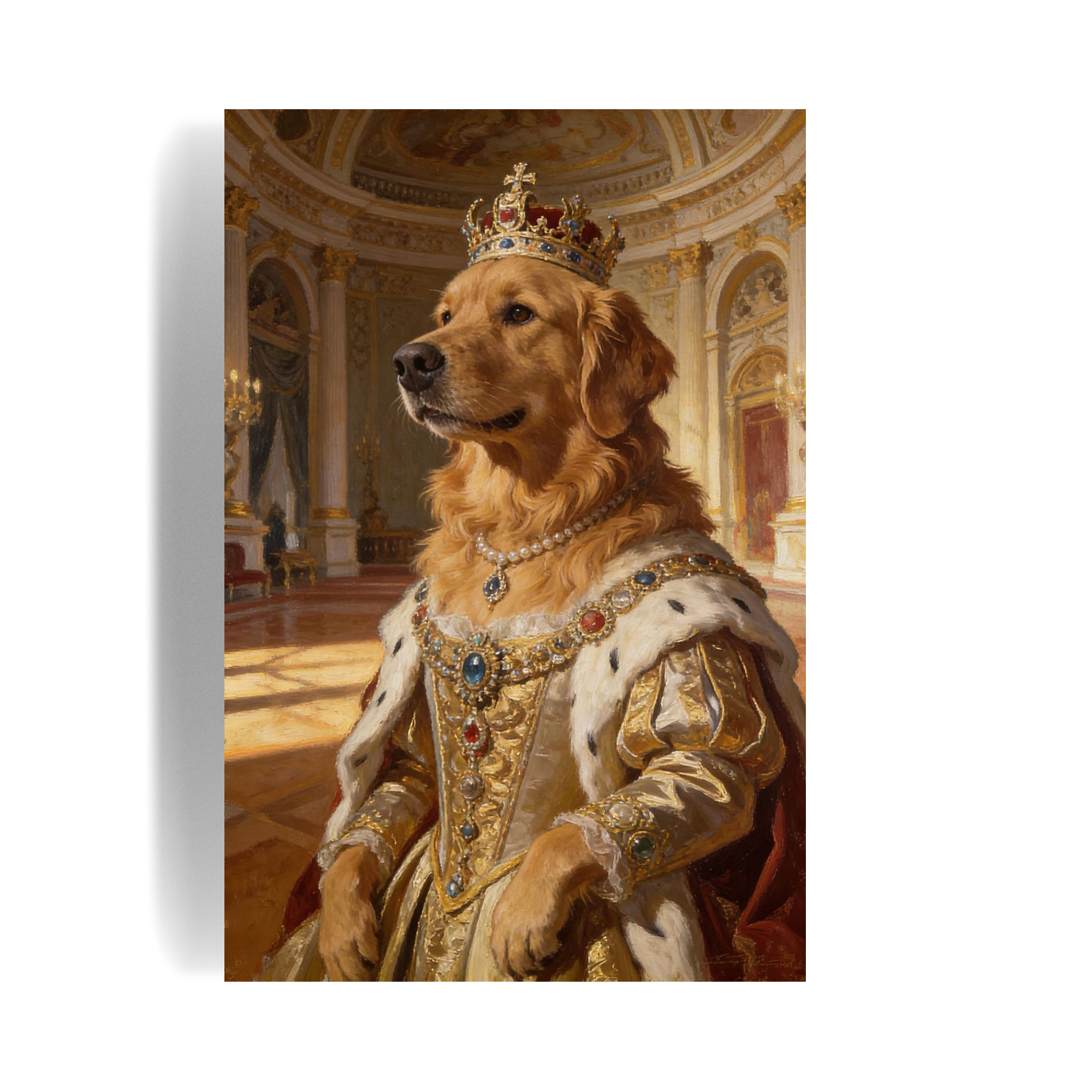 Royal Custom Pet Portrait