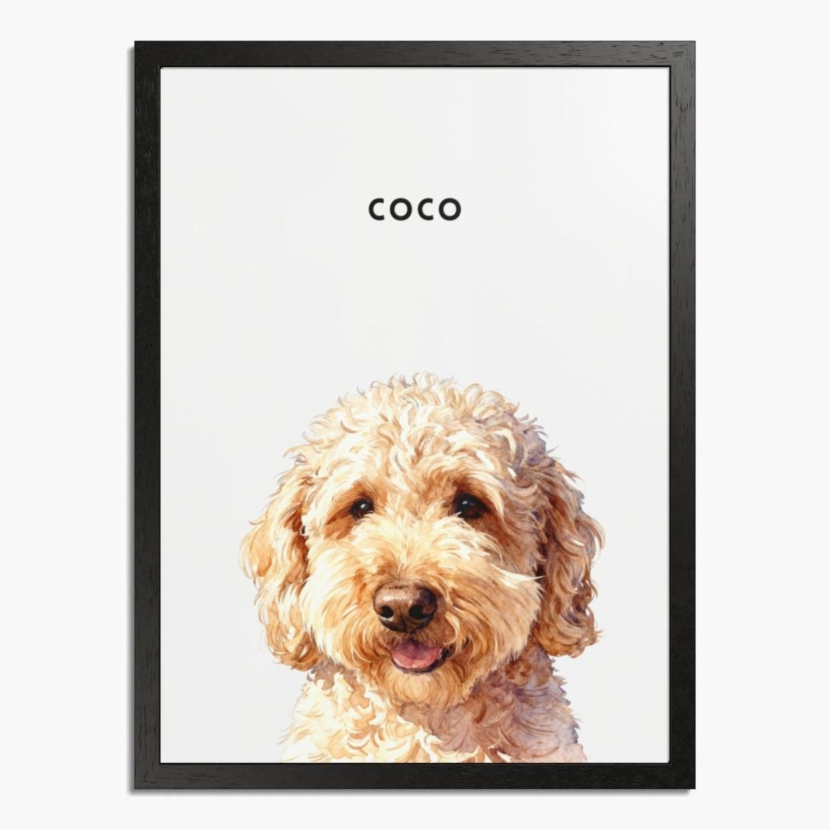 Custom Watercolor One Pet Portrait