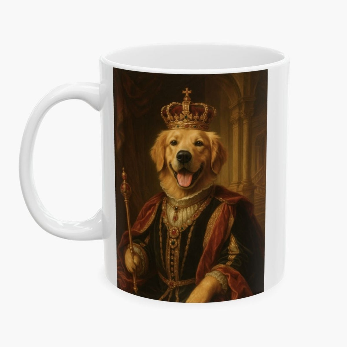 Custom Vintage Royal Pet Mug
