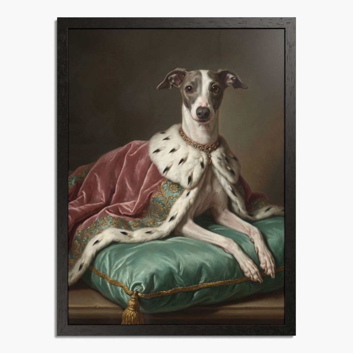 Aristocratic Custom Pet Portrait