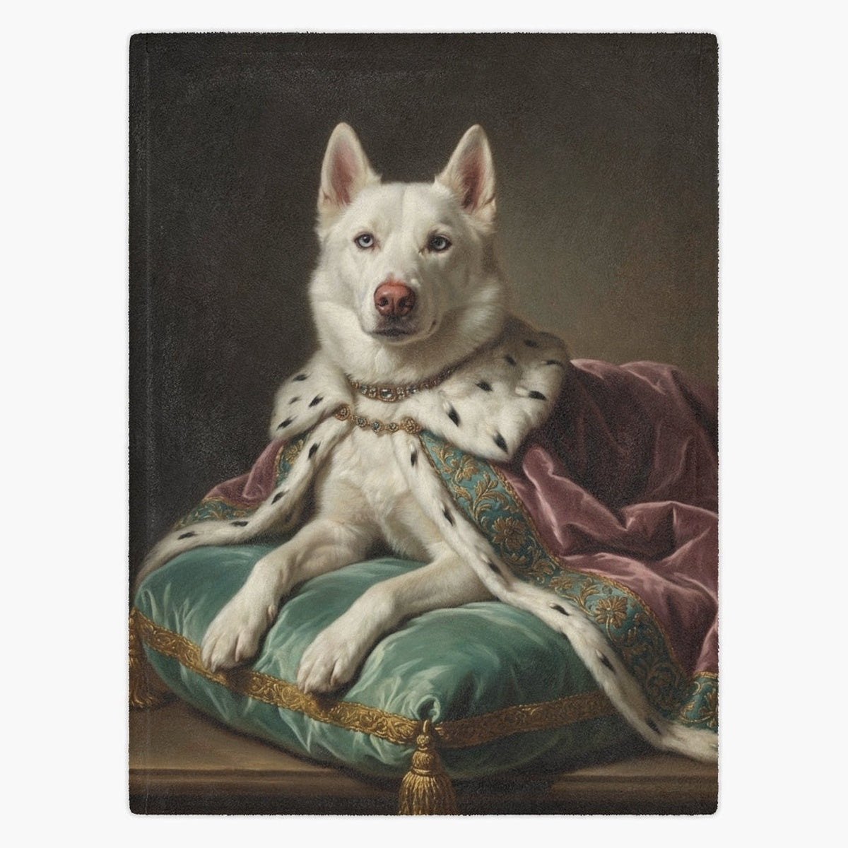 Aristocratic Custom Pet Blanket