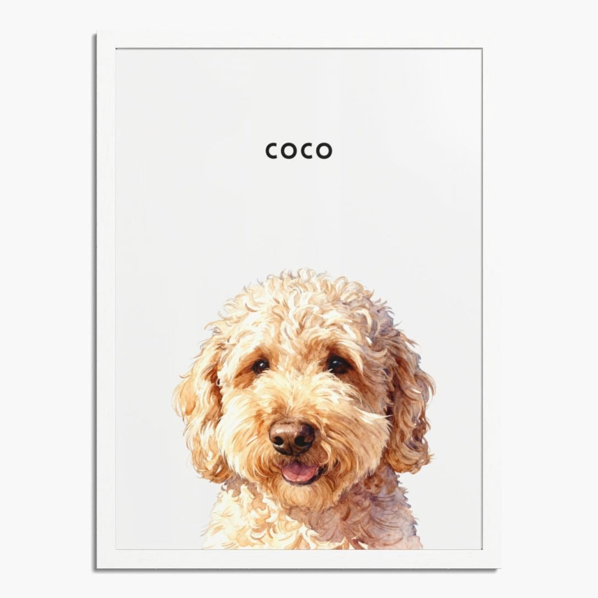 Custom Watercolor One Pet Portrait