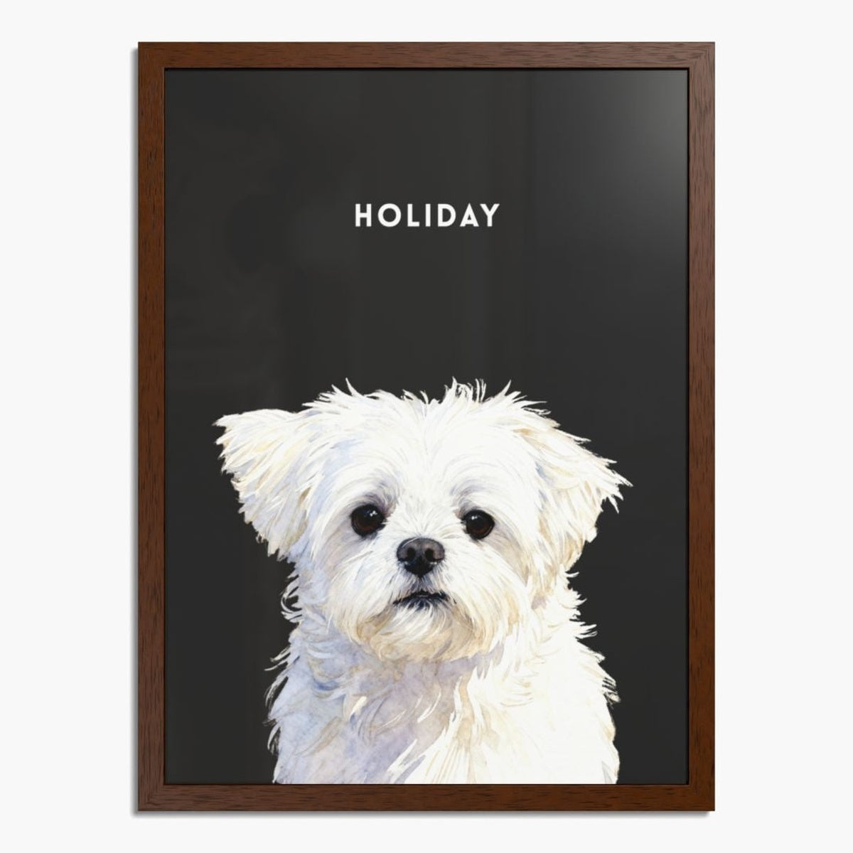 Custom Watercolor One Pet Portrait