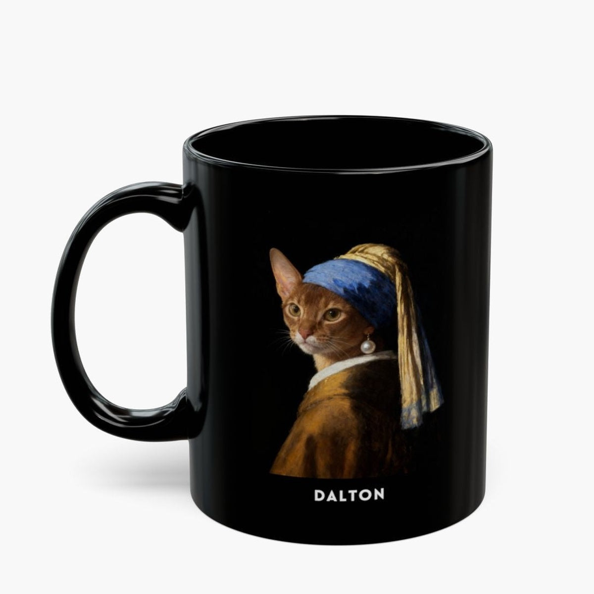 Custom Pearl Earring Pet Mug