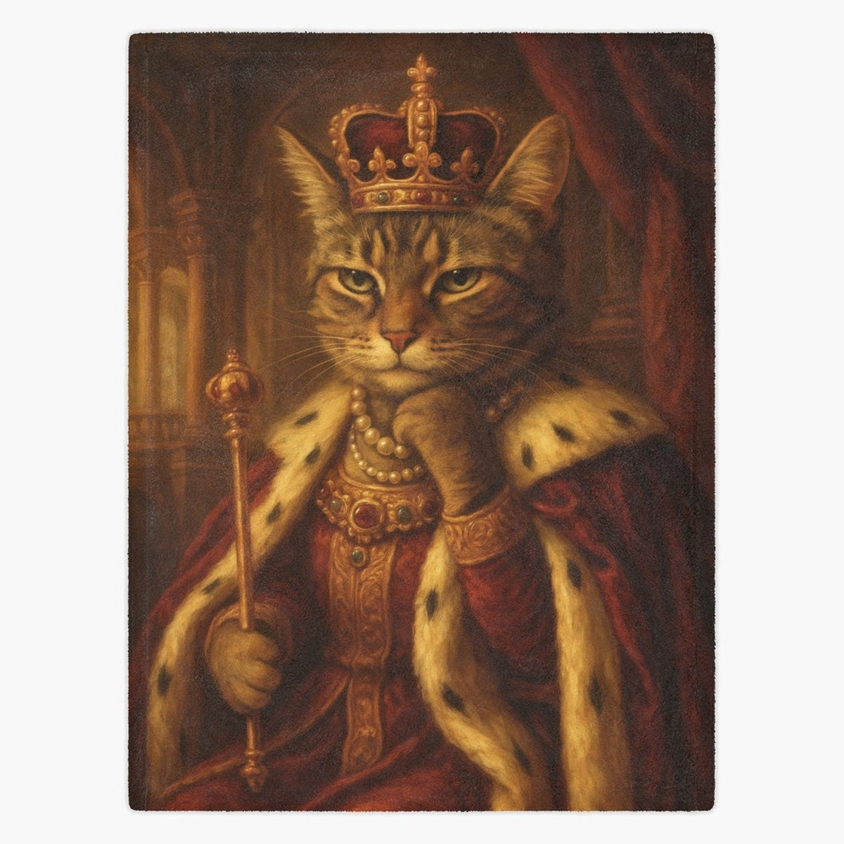 Vintage Royal Custom Pet Blanket