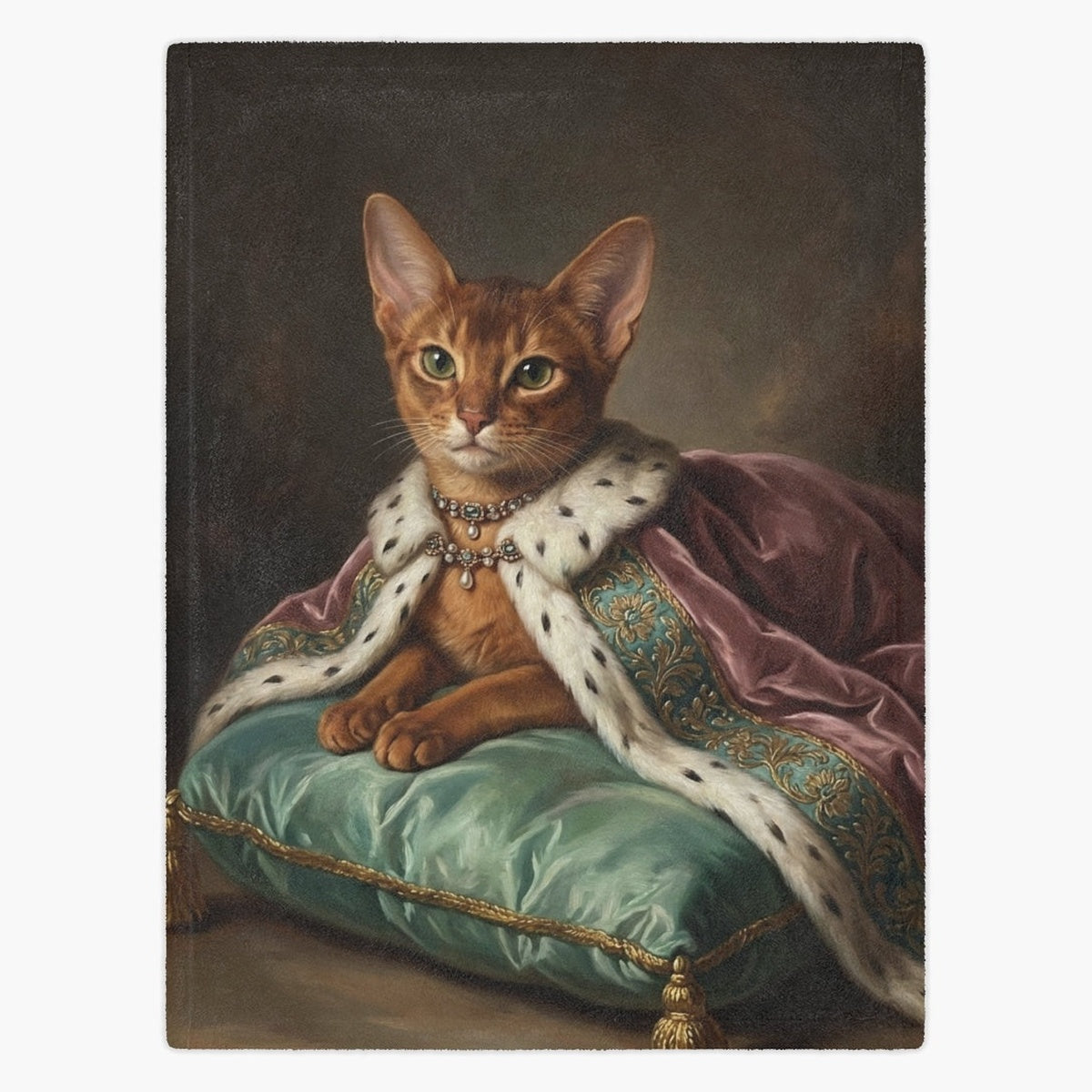 Aristocratic Custom Pet Blanket