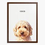 Custom Watercolor One Pet Portrait