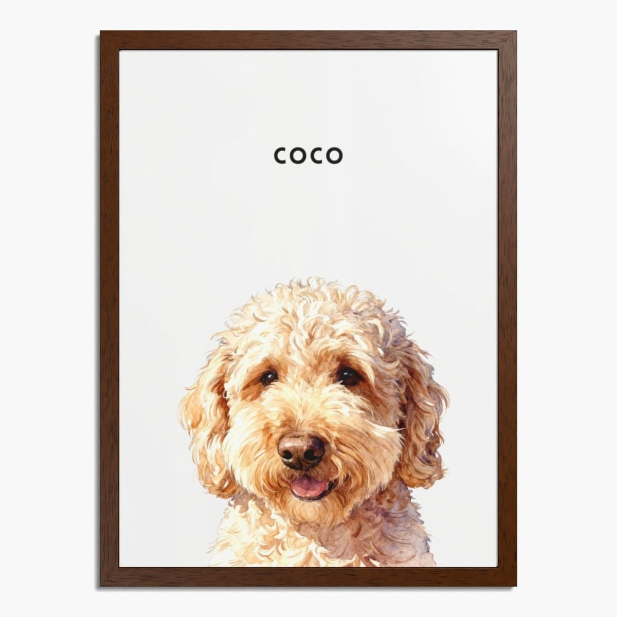 Custom Watercolor One Pet Portrait