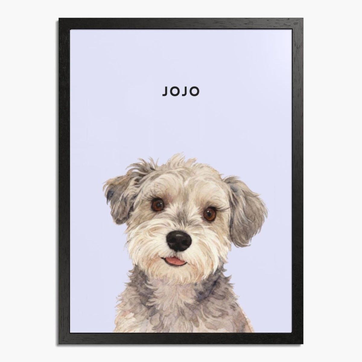 Custom Watercolor One Pet Portrait