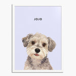 Custom Watercolor One Pet Portrait