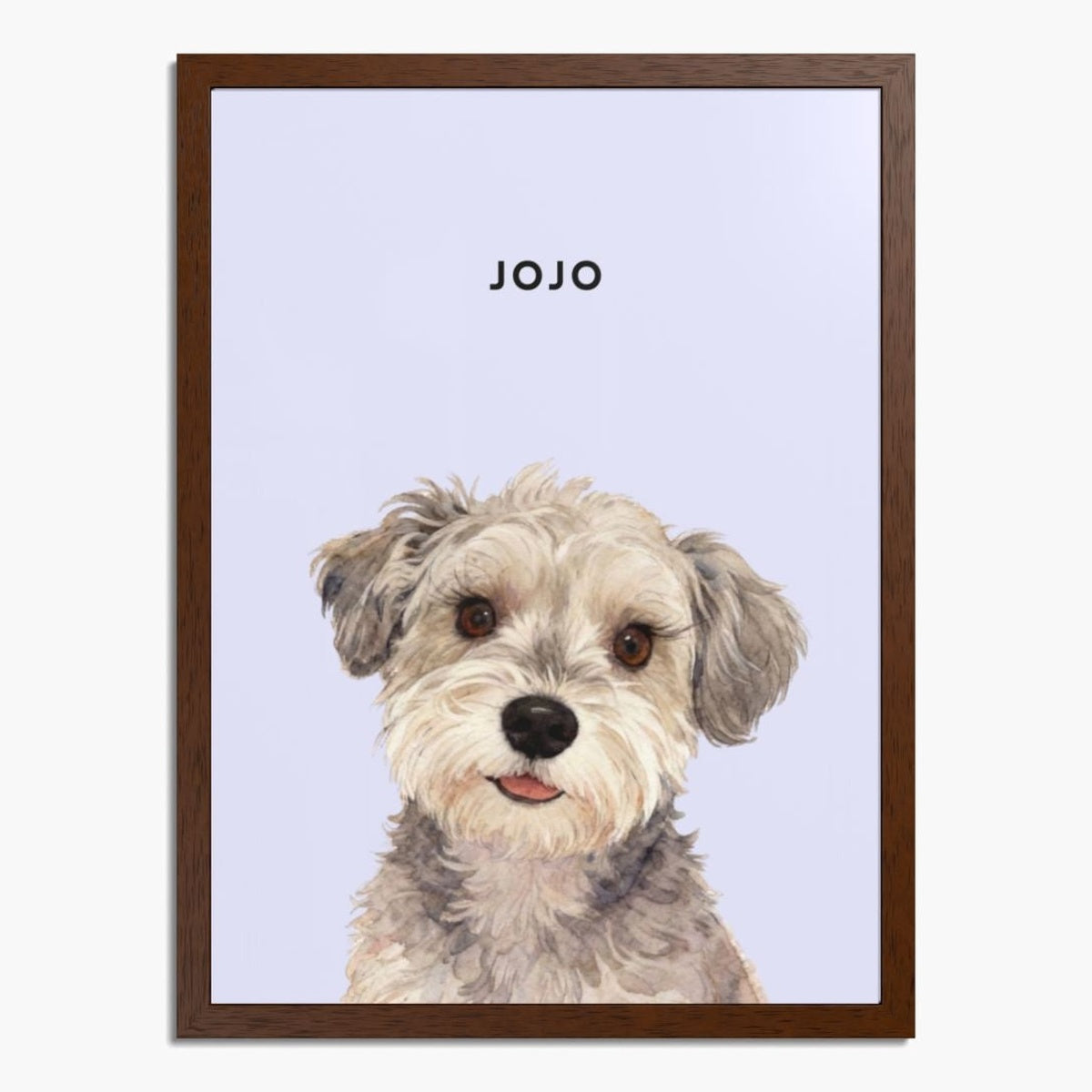 Custom Watercolor One Pet Portrait