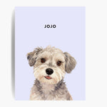 Custom Watercolor One Pet Portrait