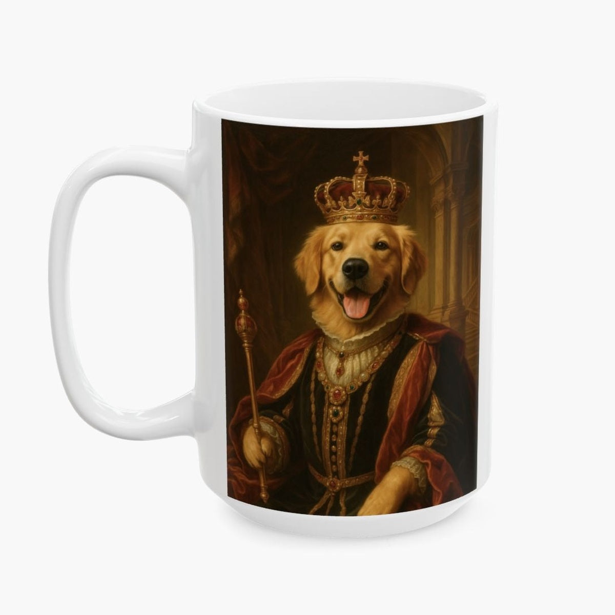 Custom Vintage Royal Pet Mug
