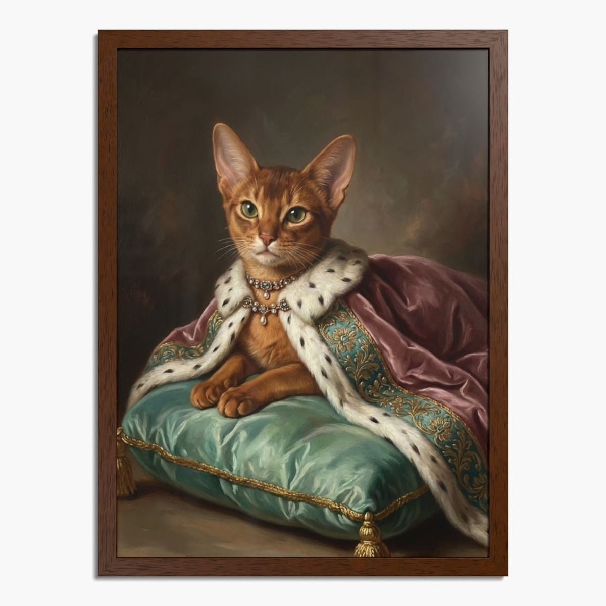 Aristocratic Custom Pet Portrait