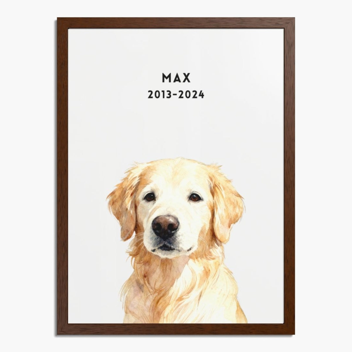 Custom Memorial Pet Portrait